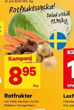 City Gross Rotfrukter, SEK 8.95 erbjuda