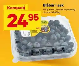 City Gross Blåbär i ask, SEK 24.95 erbjuda
