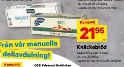 City Gross Knäckebröd, SEK 21.95 erbjuda