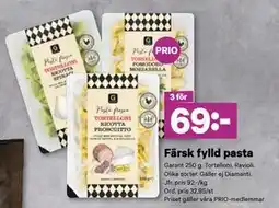 City Gross Färsk fylld pasta, Pris i appen erbjuda