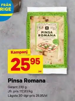 City Gross Pinsa Romana, SEK 25.95 erbjuda