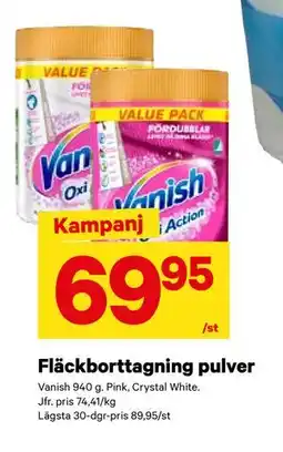 City Gross Fläckborttagning pulver, SEK 69.95 erbjuda