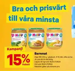 City Gross Barnmat erbjuda