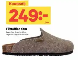 City Gross Filttofflor dam, SEK 249 erbjuda