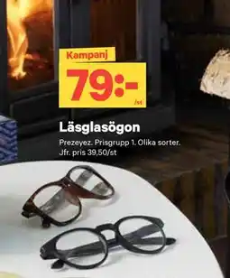 City Gross Läsglasögon, SEK 79 erbjuda