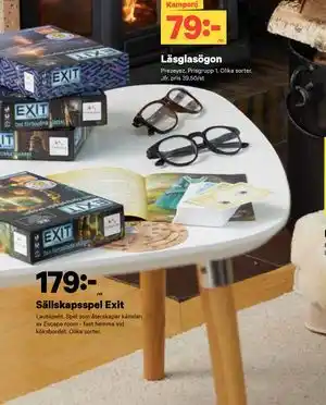 City Gross Sällskapsspel Exit, SEK 179 erbjuda
