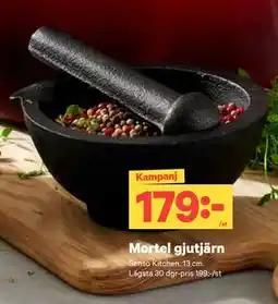 City Gross Mortel gjutjärn, SEK 179 erbjuda