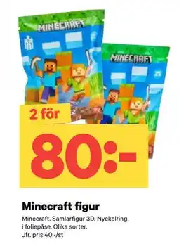 City Gross Minecraft figur, SEK 80 erbjuda
