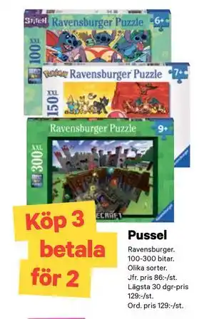 City Gross Pussel erbjuda