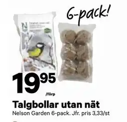 City Gross Talgbollar utan nät, SEK 19.95 erbjuda