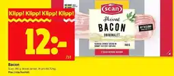 ICA Kvantum Scan Bacon erbjuda