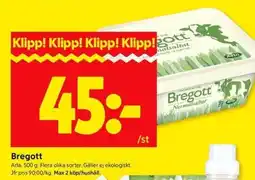 ICA Kvantum Arla Bregott erbjuda