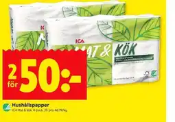 ICA Kvantum ICA Hushållspapper erbjuda
