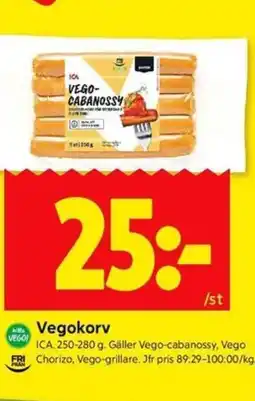 ICA Kvantum ICA Vegokorv erbjuda