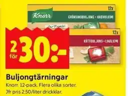 ICA Kvantum Knorr Buljongtärningar erbjuda