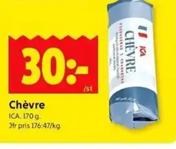 ICA Kvantum ICA Chèvre erbjuda