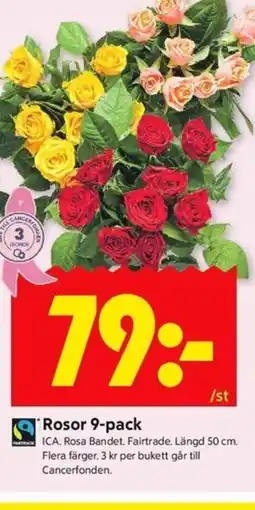 ICA Kvantum ICA Rosor erbjuda