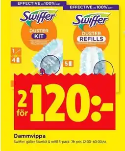 ICA Kvantum Swiffer Dammvippa erbjuda