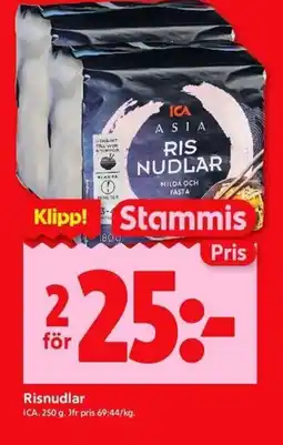 ICA Kvantum ICA Risnudlar erbjuda