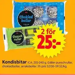 ICA Supermarket ICA Kondisbitar erbjuda