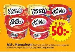 ICA Supermarket Risi-, Mannafrutti erbjuda