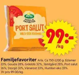 ICA Supermarket Arla Familjefavoriter erbjuda