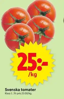 ICA Supermarket Svenska tomater erbjuda