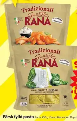 ICA Supermarket RANA Färsk fylld pasta erbjuda