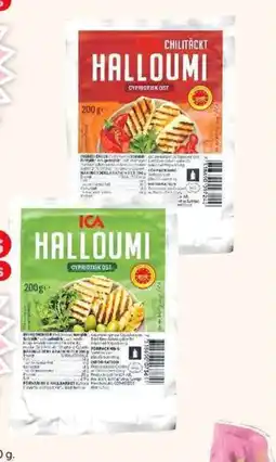 ICA Supermarket ICA Grillost, Halloumi erbjuda