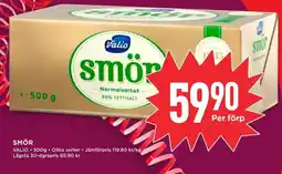Willys Valio Smör erbjuda