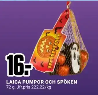 ÖoB Laica pumpor och spöken erbjuda