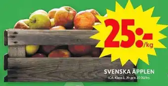 ICA Maxi Svenska äpplen erbjuda
