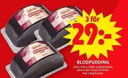 ICA Maxi Blodpudding erbjuda