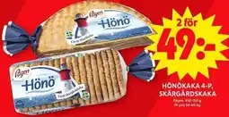 ICA Maxi PÄGEN Hönökaka 4-p, skärgårdskaka erbjuda