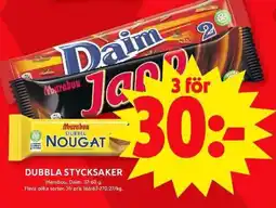 ICA Maxi MARABOU Dubbla stycksaker erbjuda