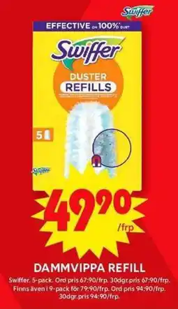 ICA Maxi SWIFFER Dammvippa refill erbjuda