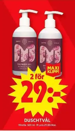 ICA Maxi MIRELLE Duschtvål erbjuda