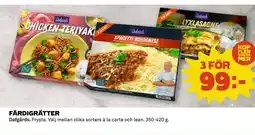 Coop DAFGÅRDS Färdigrätter erbjuda