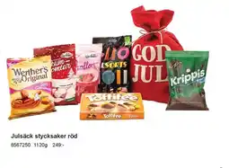 Office Depot Julsäck stycksaker röd erbjuda