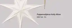 Office Depot Pappersstjärna holly 60cm erbjuda