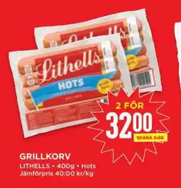 Willys Grillkorv erbjuda