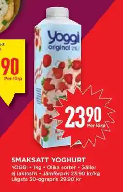 Willys SMAKSATT YOGHURT erbjuda