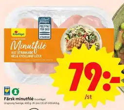 ICA Supermarket Färsk Minutfilé erbjuda