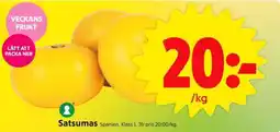ICA Supermarket Satsumas erbjuda