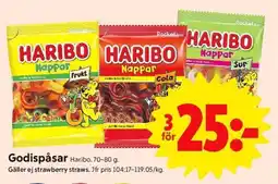 ICA Supermarket Godispåsar Haribo erbjuda