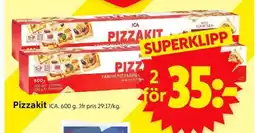 ICA Supermarket Pizzakit erbjuda