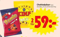 ICA Supermarket Chokladpåsar erbjuda