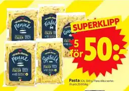 ICA Supermarket Pasta ICA erbjuda