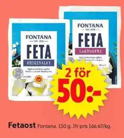 ICA Supermarket Fetaost Fontana erbjuda