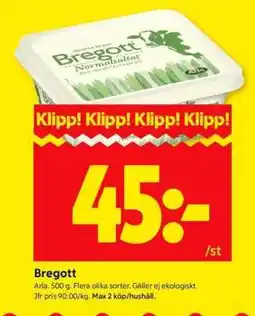 ICA Supermarket BREGOTT erbjuda